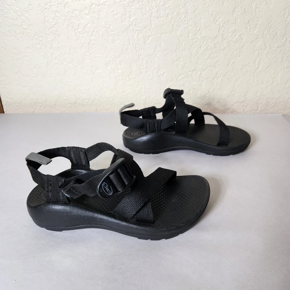 Chaco Kids Z1 Ecotread Black Sport Sandals J180197 Size 1
